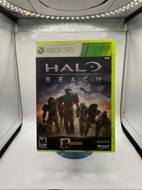 Microsoft Xbox 360 Halo: Reach Game in Bright Green Case